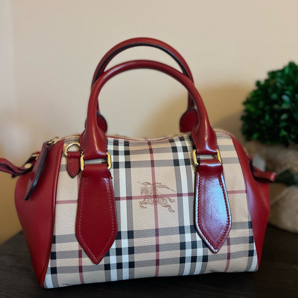 Burberry Haymarket Check Bag